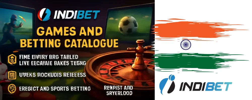 Indibet Games and Betting Catalogue